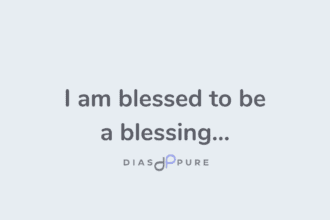 I am blessed to be a blessing