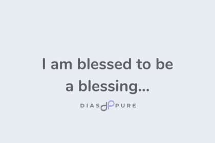 I am blessed to be a blessing